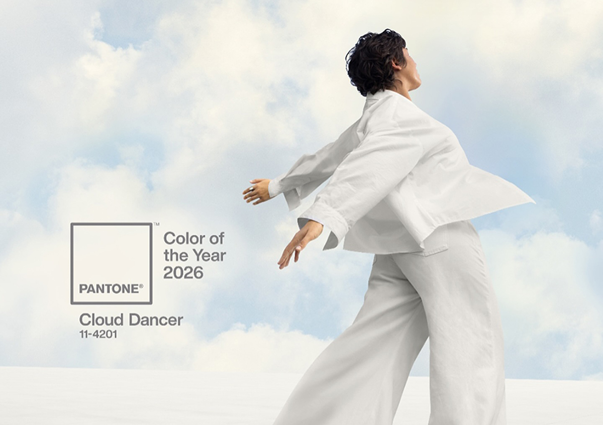 رنگ سال ۲۰۲۶؛ رنگ سفید ابری (Cloud Dancer) همراه با عکس