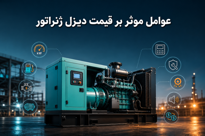 عوامل موثر بر قیمت دیزل ژنراتور