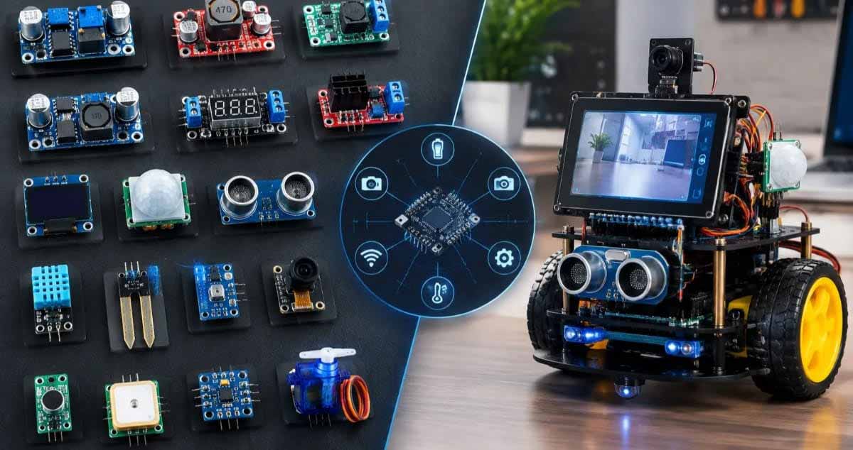 نقش ماژول‌ها در ساخت پروژه‌های الکترونیکی