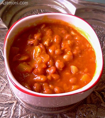 خوراک لوبیا