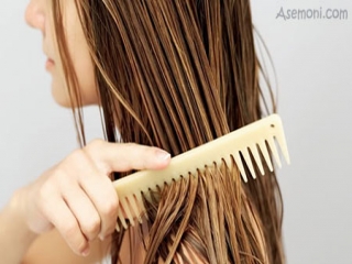 درمان موهای خشک و شکننده