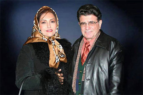 استاد محمدرضا شجریان و همسرش کتایون خوانساری