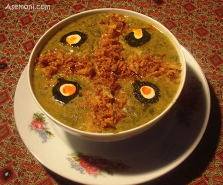آش نخود ویژه سفره افطار