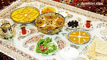 آش جو مخصوص سفره افطار