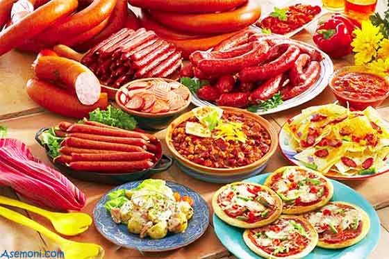غذا های ناسازگار با هم