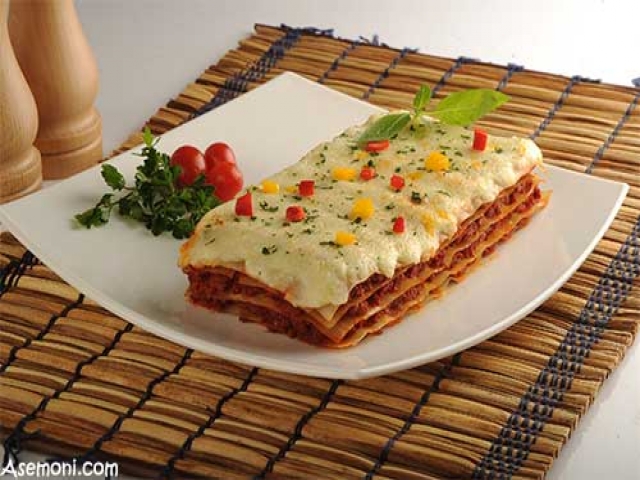 طرز تهیه لازانیا