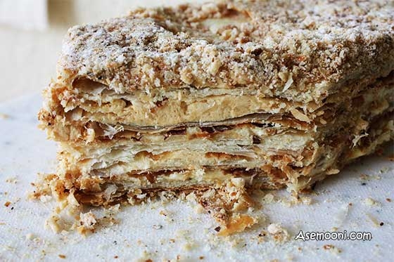 طرز تهیه شیرینی ناپلئونی
