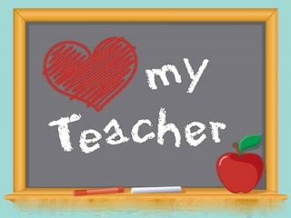 معلم عزیزم دوستت دارم
