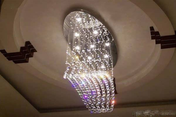 Photos of the model super stylish and luxurious catering chandelier (16)