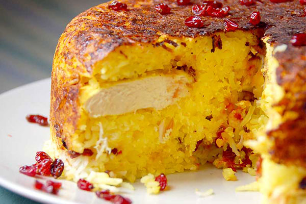 طرز تهیه ته چین مرغ