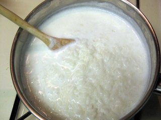 طرز تهیه فرنی و شیر برنج