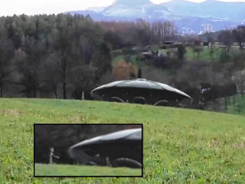 ufo alien landing
