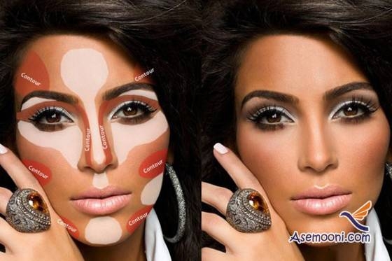 آرایش متناسب با شکل بینی