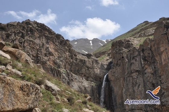 معرفی آبشار زیبای خور، استان البرز