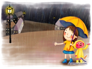 شعر کودکانه باز باران
