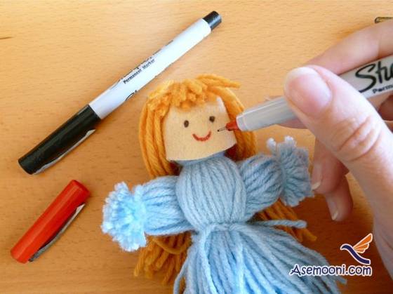 Knitted doll(8)