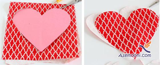 Making heart cushion(4)