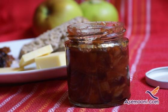طرز تهیه مربای سیب با کشمش