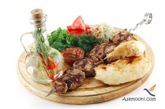 طرز تهیه کباب چنجه