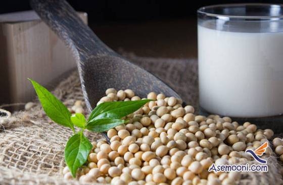 طرز تهیه شیر سویا