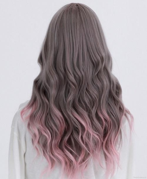 Pretty Long Hairstyle Ombre Hair Colour 2015 مدل رنگ موی سال 2016