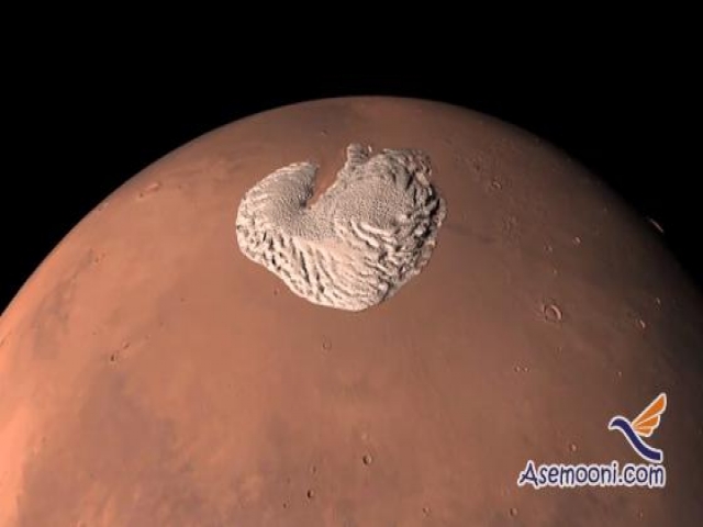 رازهای 40 ساله کلاهک یخی مریخ