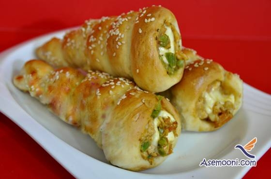 طرز تهیه پیتزا قیفی