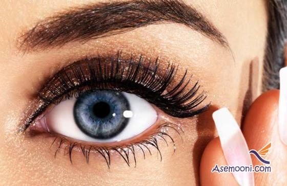 زیبایی چشم ها با مژه های بلند