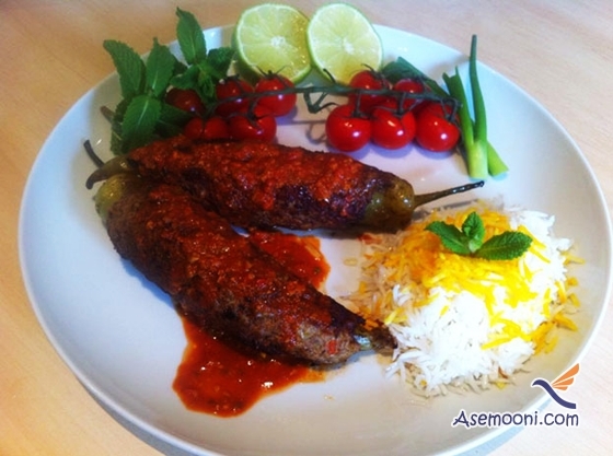 آموزش تهیه کباب فلفلی