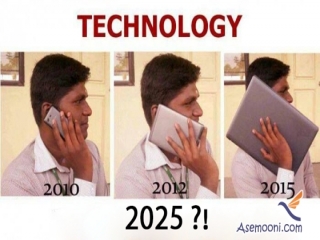 همگام شدن با تکنولوژی !!! (طنز)