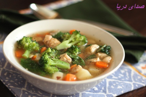 سوپ سبزیجات مخلوط