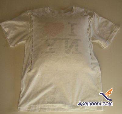 Sewing pillowcases with Tshirt(1)