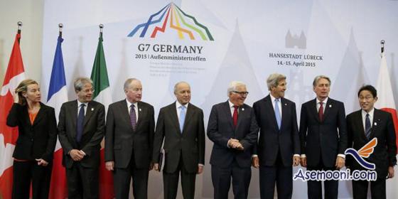 Welcomed the foreign ministers of the G7 nuclear deal with Iran