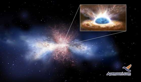 ستاره های سیاه ، چاله هایی مانند مثلث برمودا