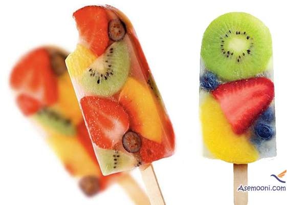 ایده های جالب برای تزئین یخ در تابستان