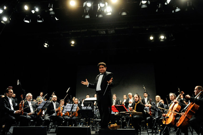 (تصاویر) ظریف میهمان ارکستر «البرز»