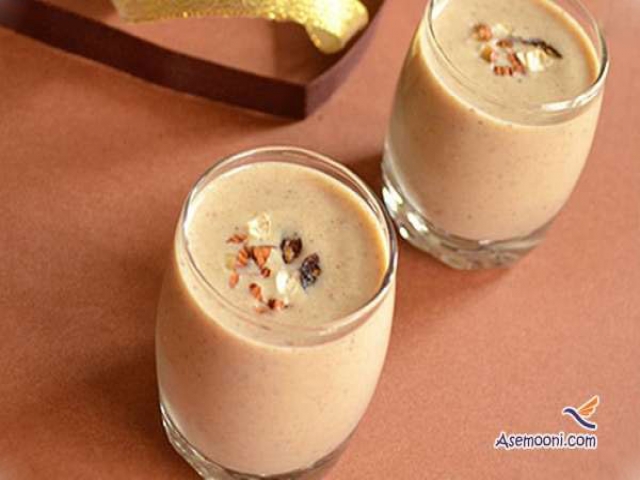 طرز تهیه میلک شیک خرما برای ماه رمضان طرز تهیه میلک شیک خرما برای ماه رمضان