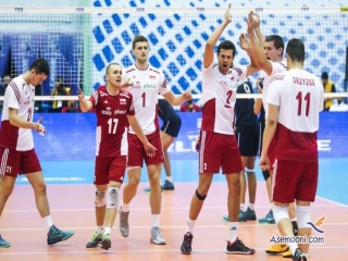 شکست تیم ملی والیبال ایران از لهستان در لیگ جهانی 2015