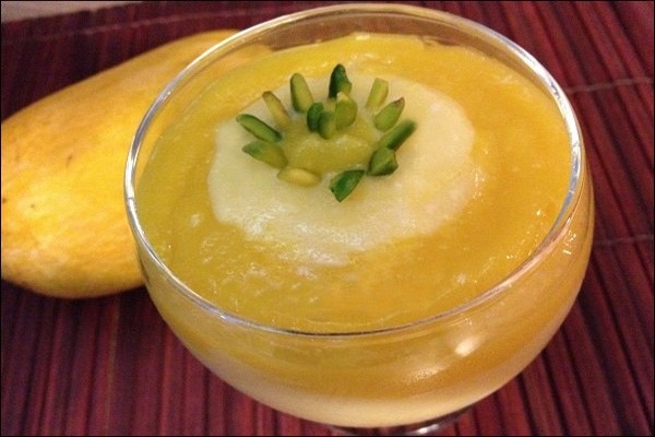 طرز شیربرنج انبه