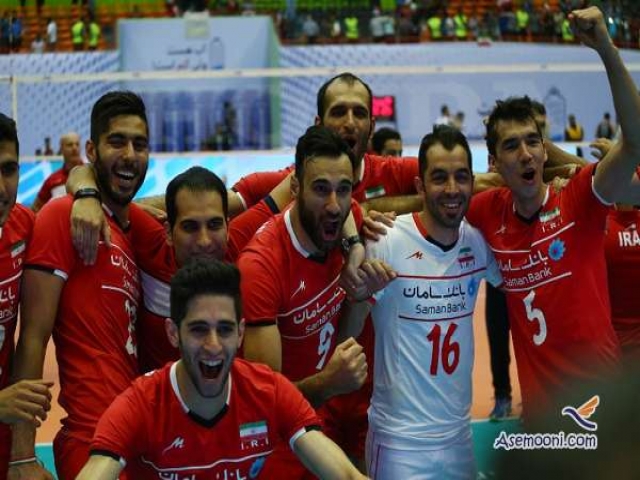 برد شیرین و مقتدرانه تیم ملی والیبال ایران در مقابل آمریکا