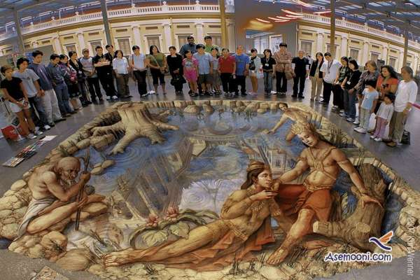 a-three-dimensional-painting-on-the-floor-of-the-street(1)