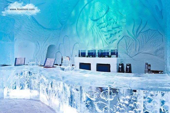 هتل جذاب یخی در شهر کبک کانادا