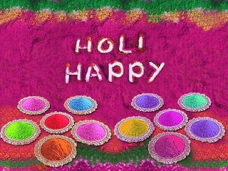 جشن رنگ پاشی در هند (جشن هولی)
