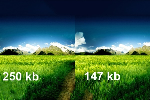 آموزش تصویری کم کردن حجم عکس