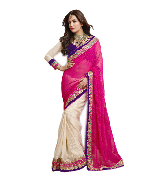 Blue-Woman-Pink-Embroidered-Saree-SDL814212900-1-57c29