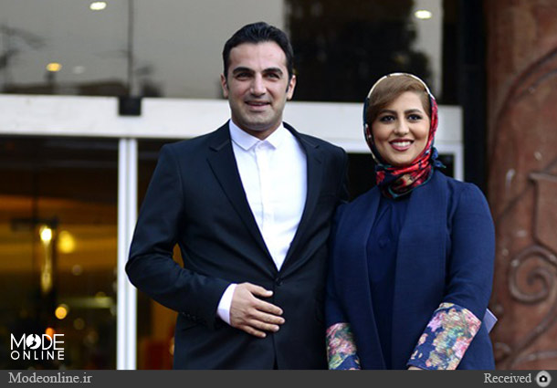کوروش سلیمانی و همسرش