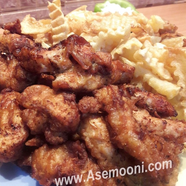 جوجه چینی با سس بنیه