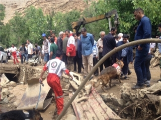 وقوع سیل و آبگرفتگی در شرق تهران/ 4 کشته و 8 نفر مفقود شدند