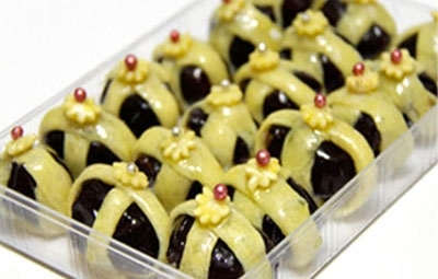 ایده ای زیبا برای تزئین خرما