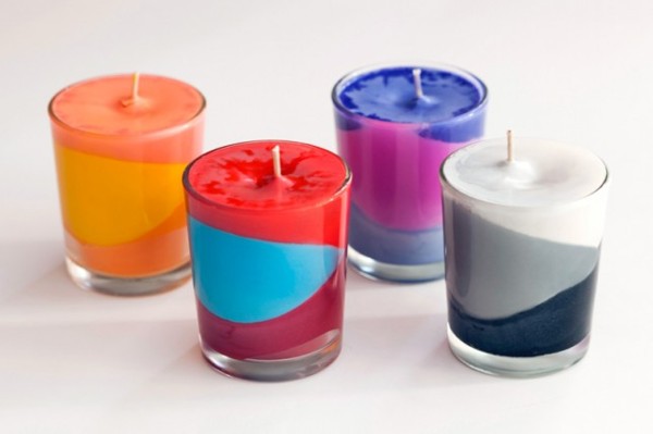 Making colored candles(6)